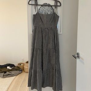 Park & Fifth Checkered Midi Dress
